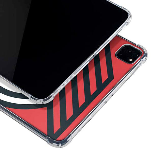 NBA Portland Trail Blazers Large Logo iPad Pro 11in (2024) Clear Case
